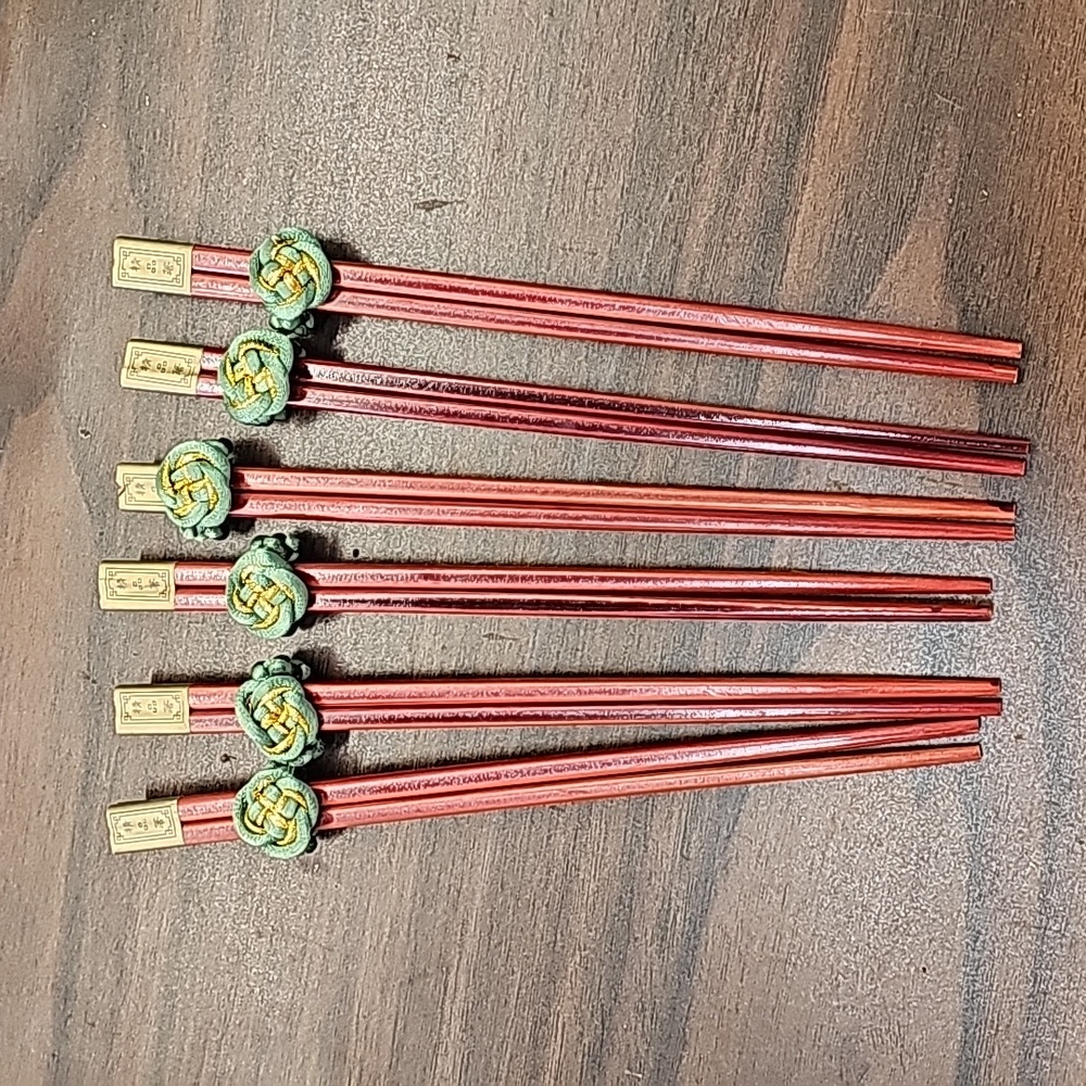 Set of 6 Vintage Chopsticks